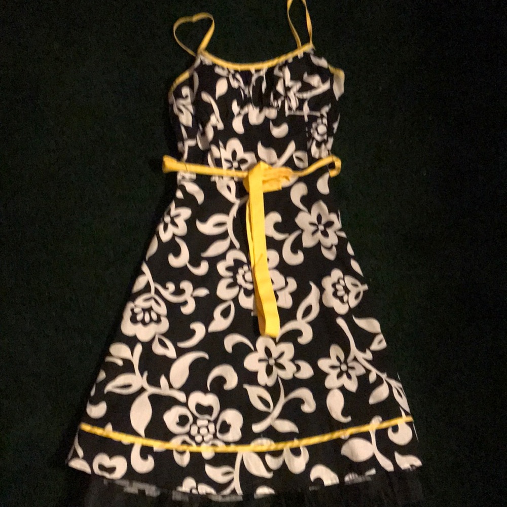 Summer dress with spaghetti straps